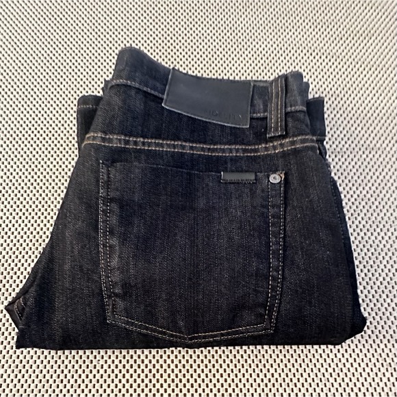 Fidelity 50-11 Jeans Men 36 x 34 Relaxed Fit Straight Leg Dark Wash Denim 5011 - Picture 1 of 11